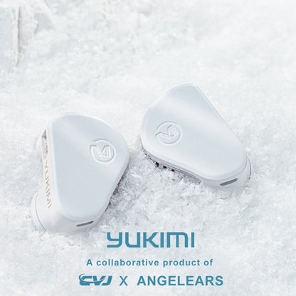 ANGELEARS X CVJ YUKIMI New Generation 10mm Dynamic Driver IEMs Hi-Fi In-ear Earphone