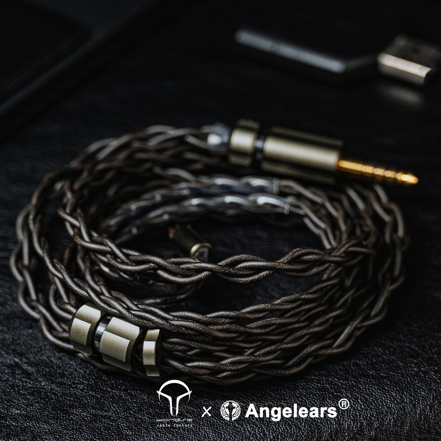 Angelears x Yongse Fujin Flagship Upgrade Cable Furukawa Cores Gold-Silver Alloy Palladium-plated Silver Pure Silver-plated OCC