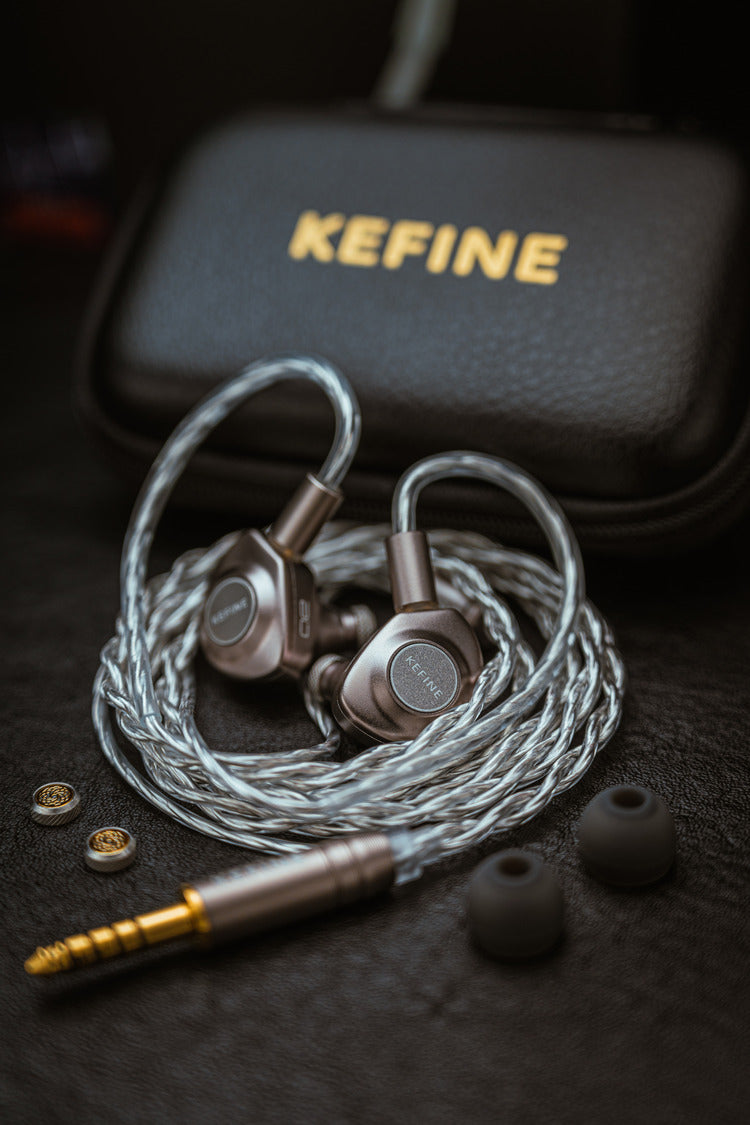 KEFINE Delci AE 10mm DLC DD In-Ear Earphone