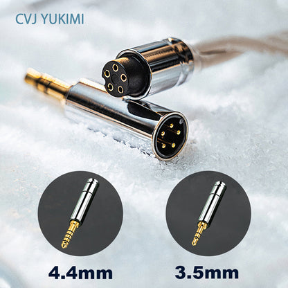 ANGELEARS X CVJ YUKIMI New Generation 10mm Dynamic Driver IEMs Hi-Fi In-ear Earphone