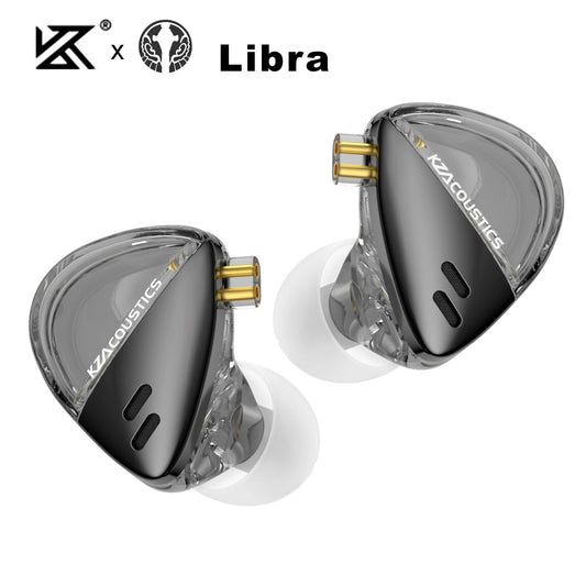 KZ X Angelears Libra Ultra-Wide Frequency Dynamic HiFi In-Ear Earphone IEMs Monitor With 0.75 Replaceable cable PK EDX PRO