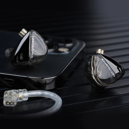 KZ X Angelears Libra Ultra-Wide Frequency Dynamic HiFi In-Ear Earphone IEMs Monitor With 0.75 Replaceable cable PK EDX PRO